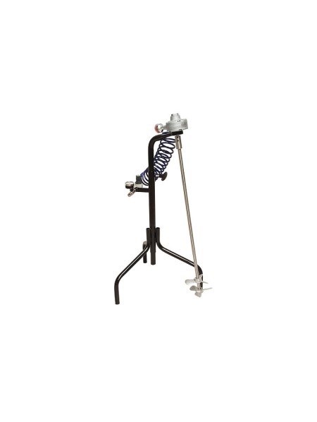 Agitateur de peinture pneumatique sur trepied