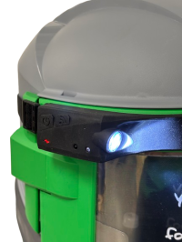 Lampe LED frontale - sablage