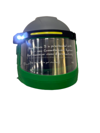 Lampe LED frontale - sablage
