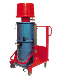 Aspirateur pneumatique à levier de manœuvre sur fût 80L ou 200L