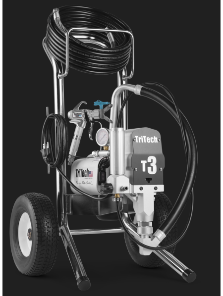 Pompe Airless électrique TRITECH T3 - peinture - chariot bas Pompe Airless électrique TRITECH T3 - peinture - chariot bas