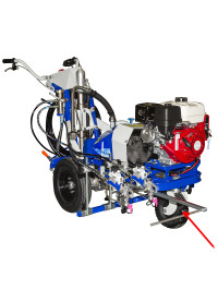 Machine à tracer airless HYDROLINE L autotractée - 2 pistolets