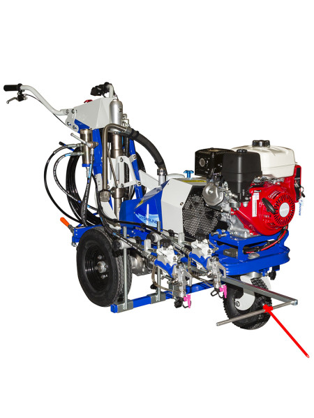 Machine à tracer airless HYDROLINE L autotractée - 2 pistolets Machine à tracer airless HYDROLINE L autotractée - 2 pistolets