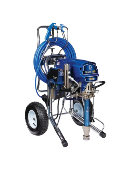 Location de pompe airless pour peinture et enduit : Graco Mark V PROCONTRACTOR - Pistolet à peinture